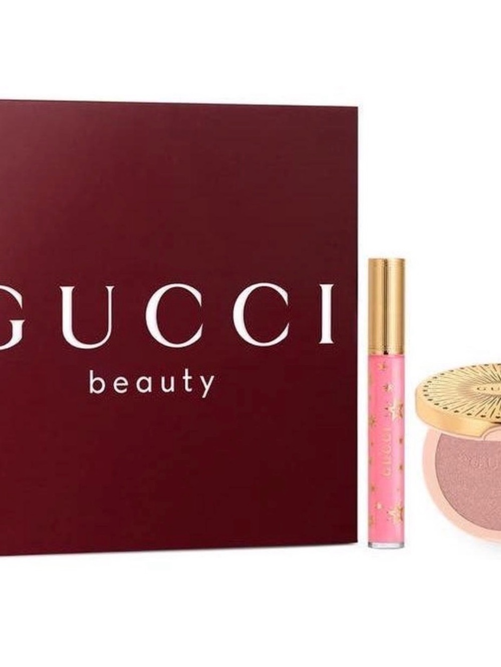 Gucci Beauty lip and highlighter combo